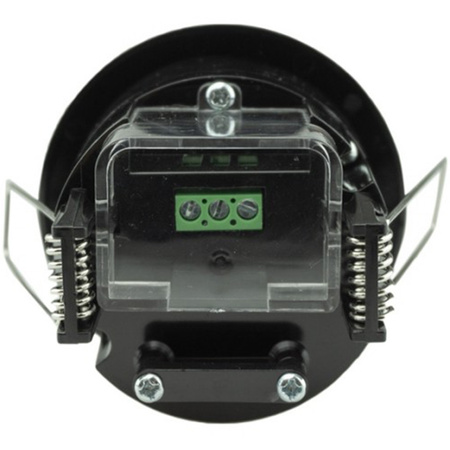 PIR-Bewegungs- und Dämmerungssensor Einbau 360° 6 m Innenbereich Schwarz