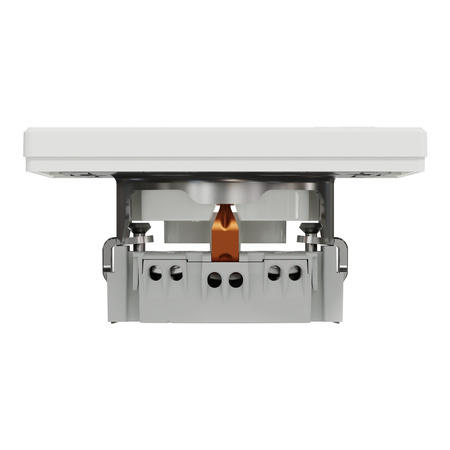 Einzelsteckdose 2P+E mit Rahmen SCHNEIDER ASFORA