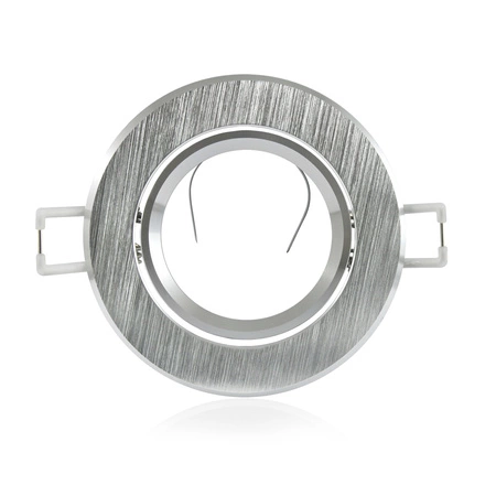 BEWEGLICHE Deckenleuchte EAST OPAL GOLDLUX (Polux) ALU SILVER