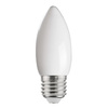 LED Lampen XLED C35 KERZE E27 6W 810lm 2700K Warm Glühfaden Milch KANLUX