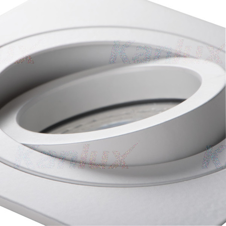 Halogen-Deckeneinbauleuchte SEIDY MR16 Gx5,3 mattweiß Kanlux