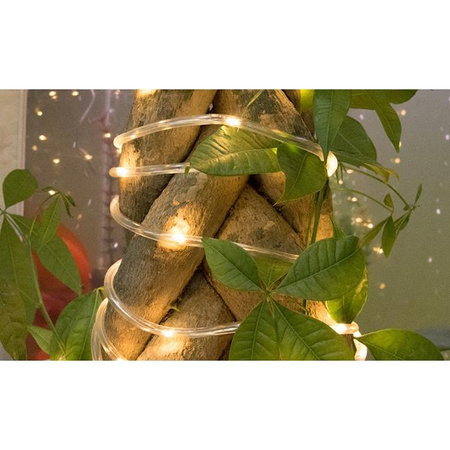 Solar Garten Girlande 100x LED Dekorative Lichterkette 11,9m 3000K