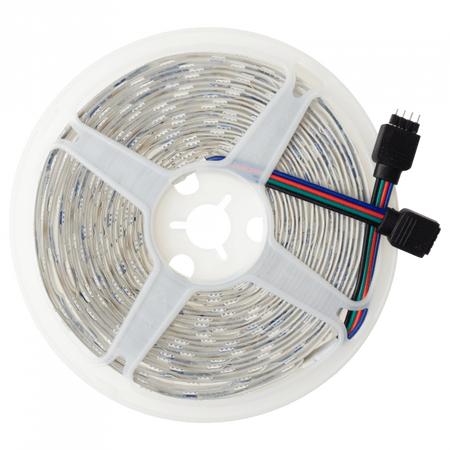 LED-Streifen SMD 5050 14.4W/m 60LED/m 12V Mehrfarbig RGB IP63 Rolle 5m Ecolight