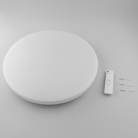 Plafond LED-Anbauleuchte SALUS2 72W IP44 CCT Weiß Rund 50cm + LUMILED PILOT