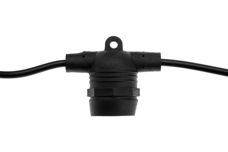 Garten Girlande Outdoor-Lichterkette 10m 10x E27 Glühbirnen 7W 4000K NARCI Lumiled