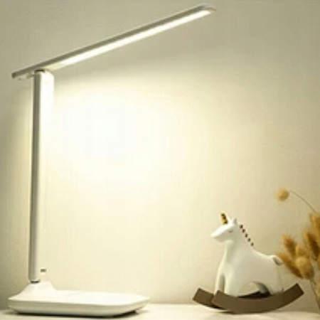 LED-Nachtschreibtischlampe 5W CCT 3in1 3000-6000K USB Schulweiß