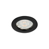 Deckeneinbauleuchte VIDI MR16 GU5.3 12AC/DC Schwarz Rund KANLUX