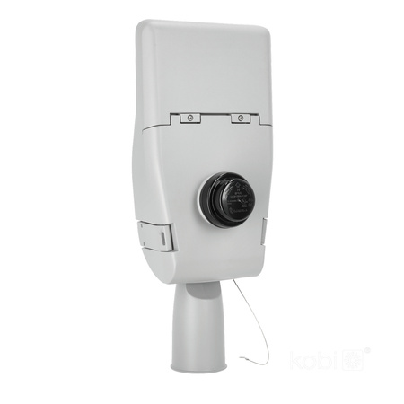 LED Industrie Straßenlampe 35W 5950lm 4000K Neutral IP66 IK09 Grau Master Street Kobi