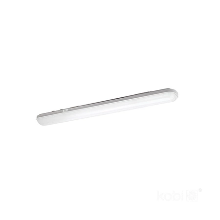 Hermetische LED 20W 2400lm 4000K Neutral IP65 Grau Negro Kobi Leuchte