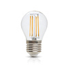 LED-Lampe E27 Ball 4W 470lm 3000K Warm 360° Filament Line Kobi