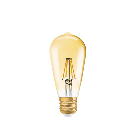 LED Lampen E27 ST64 4W = 35W 410lm 2400K Warm 300° Glühfaden OSRAM Vintage 1906