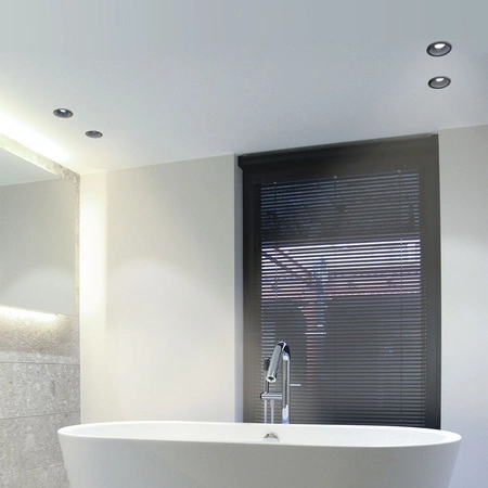 HALOGEN Einbaustrahler 1x GU10 Schwarz Videx