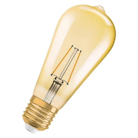 Dekorative LED-Lampe ST64 Edison E27 2.5W = 22W 220lm 2400K Warm 300° Vintage 1906 Osram