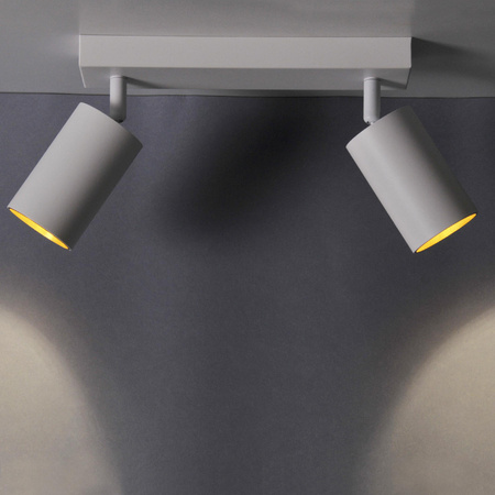 Streifenleuchte Decken- und Wandleuchte LED 2 xGU10 MARIBEL Weiß GOLDLUX (Polux)