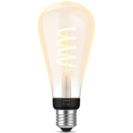 LED Edison E27 ST72 7W CCT PHILIPS HUE White & Ambiance Glühfaden Bluetooth Zigbee Glühbirne