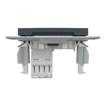 RJ45 Cat. 5e UTP Computerbuchse ohne Rahmen Anthrazit SCHNEIDER ASFORA