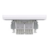 Computersteckdose 2x RJ45 Kat. 6 UTP mit Rahmen weiß SCHNEIDER ASFORA