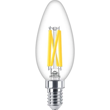 LED-Kerzenlampe E14 B35 5,9 = 60W 806lm 2700K warm 360° Filament PHILIPS dimmbar