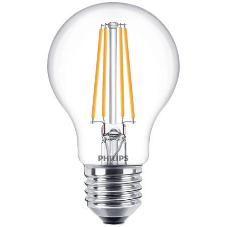 3x LED Lampen E27 A60 7W = 60W 806lm 2700K Warm Glühfaden PHILIPS