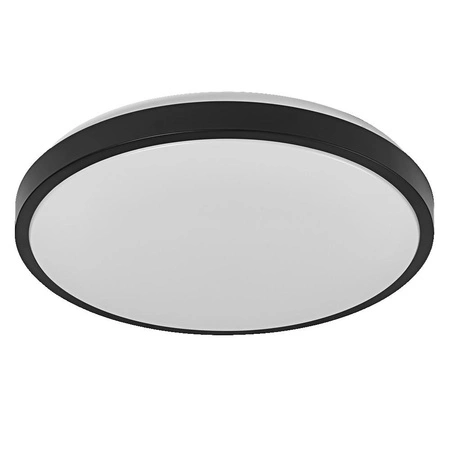 LED-Deckenleuchte Plafond Aufbaulampe 24W 1450lm 3000K Warm Schwarz 39cm Orbis Ledvance