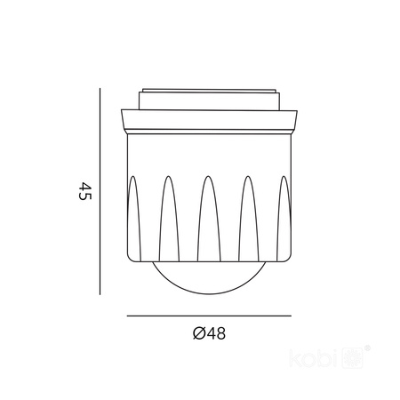 Aufputz 120° Bewegungsmelder Weiß ZHAGA HD06VCRH7C Kobi