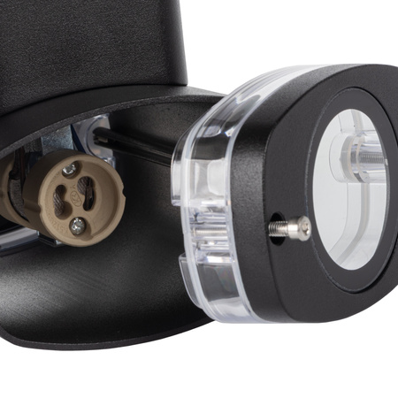 Außenwandleuchte GU10 IP54 Grau Aufputz ZEVI Kanlux