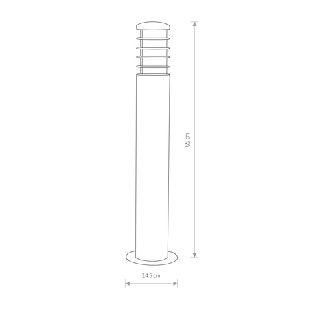 Außengartenlampe HORN I 4906 E27 IP44 Pol Braun Nowodvorski