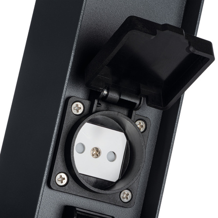 G9 IP44 anthrazit DASTEN KANLUX Außensteckdose Laternenmast KANLUX