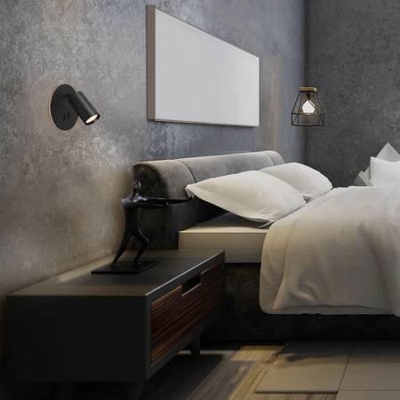 Wandleuchte Wandleuchte 5W 380lm 2700K Warm Black Videx