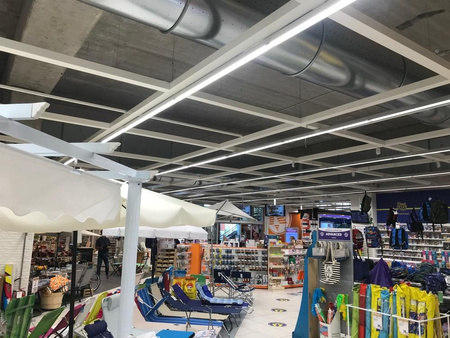 53W 6700lm 4000K Neutral Dimmbar Silber Trusys Ledvance Linearer Lichtstreifen Leuchte