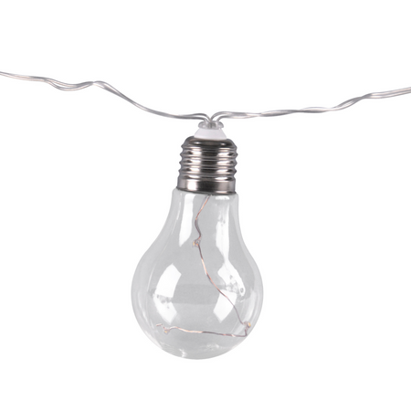 Lichterkette für den Außenbereich Gartengirlande 20 LEDs 2700 K