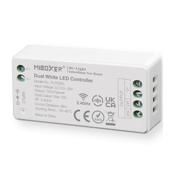 LED CCT Dimmer Controller-Empfänger für LED-Streifenbeleuchtung 12-24V DC 12A FUT035S MI-LIGHT