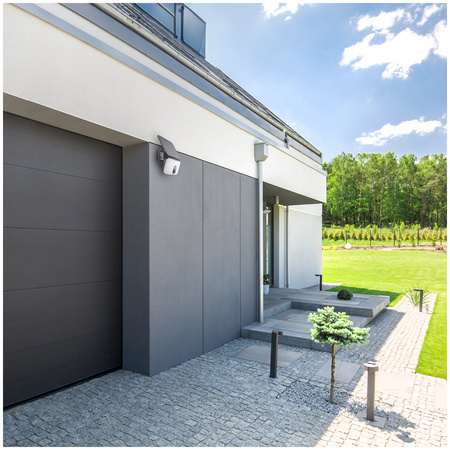 Solar Flutlicht Led Reflektor 13W IP65 4000K Außenlampe Kobi