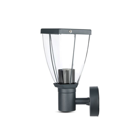 Gartenlampe Wandleuchte E27 Mattschwarz VT-835 V-TAC