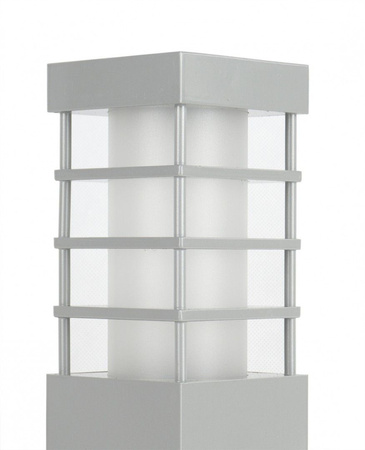 Außenstehende Gartenleuchte POST RADO II 1 AL E27 75cm Su-Ma