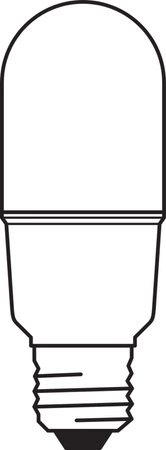 LED-Glühbirne E27 Capsule 11W = 95W 1470lm 2700K Warm 240° Osram
