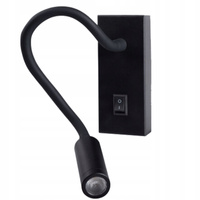 LED Wandleuchte Flexible Lesewandleuchte 3,3W 3000K Schwarz TONIL II KANLUX