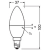 E14 B35 LED Lampe 5,7 W = 40 W, 470 lm, 4000 K, neutral, 200 °, OSRAM Value