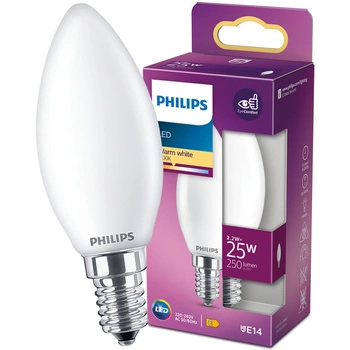 LED Lampen E14 B35 2,2W = 25W 250lm 2700K Warm Filament PHILIPS