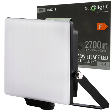 LED Strahler 30W 4000K 2700lm IP65 Ecolight