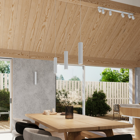 Wandleuchte Wandleuchte Reflektor Tuba Spot 2x GU10 Weiß Carbon Deep Space SL.1647 Sollux