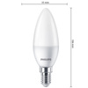 LED-Glühbirne E14 Kerze B35 4.9W = 40W 470lm 4000K Neutral Essential Philips