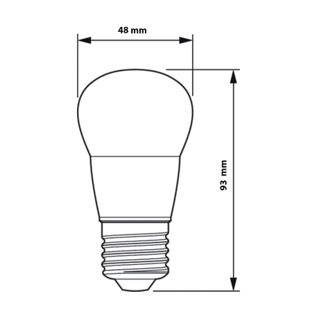 E27 LED Lampen 7W = 60W 806lm 2700K Warm PHILIPS