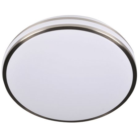 ORBIT 40 Deckenleuchte LED-Deckenleuchte 24W GOLDLUX (ehemals Polux) NICKEL 2600lm 4000K