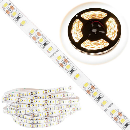 LED Streifen 12V 72W 600LED 2835 Neutral 8mm 5m