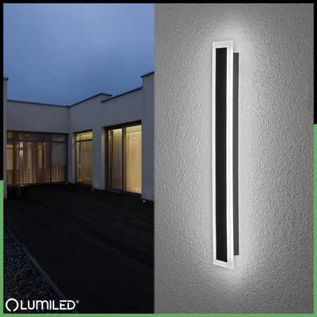 LED-Anbauleuchte OLIO Wandleuchte 18W 4000K 60cm IP65 LUMILED