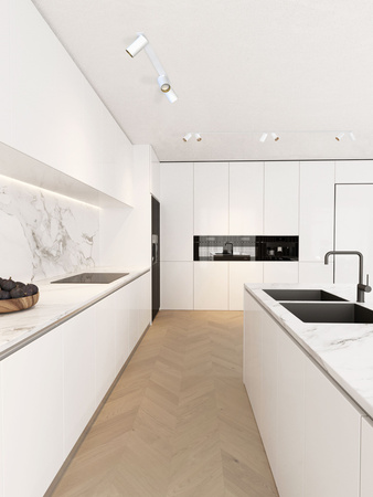 MONO VI 7777 Nowodvorski Weiß-Gold 6xGU10 Aufbaustreifen Reflektor 200cm Modern