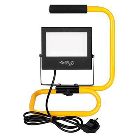 Tragbarer LED Fluterstrahler auf einem Stativ HANDLE 50W 4500K