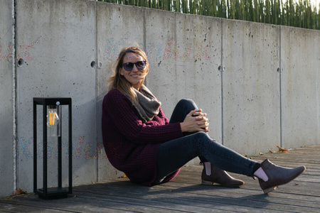 Außengartenlampe VIMO E27 IP44 Mastsensor Schwarz Kanlux