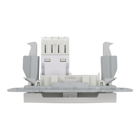 RJ45 UTP-Computersteckdose der Kategorie 5e ohne Rahmen weiß SCHNEIDER ASFORA